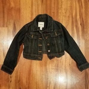 Cherokee blue denim jean jacket w/ pockets size x-small (4/5) in great condition